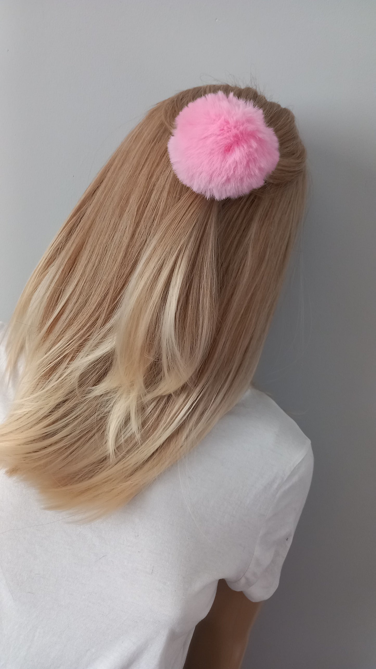 Christmas gift- faux fur pom pom hairband selection, 3pc selection